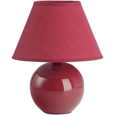 BRILLIANT Primo Rote Tischlampe - Für Tropfenlampen geeignet BRILLIANT Primo Rote Tischlampe - Für Tropfenlampen geeignet