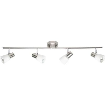 Brilliant Luca Spot Tube 4-Ljus Järn/Krom/Vit - Lampa Brilliant Luca Spot Tube 4-Ljus Järn/Krom/Vit - Lampa