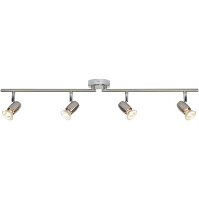 Endon Collection Lighting 4 Light Spotlight Brushed Chrome - Ceiling Light Endon Collection Lighting 4 Light Spotlight Brushed Chrome - Ceiling Light