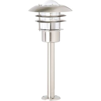 Utomhusgolvlampa Brilliant Terrence - E27, 60W - Rostfritt stål Utomhusgolvlampa Brilliant Terrence - E27, 60W - Rostfritt stål