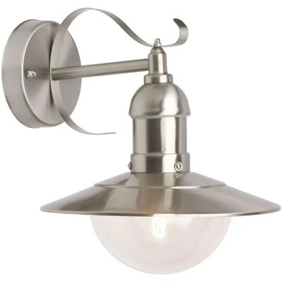 BRILLIANT Arto Edelstahl-Wandleuchte - Außenwandlampe IP44 BRILLIANT Arto Edelstahl-Wandleuchte - Außenwandlampe IP44
