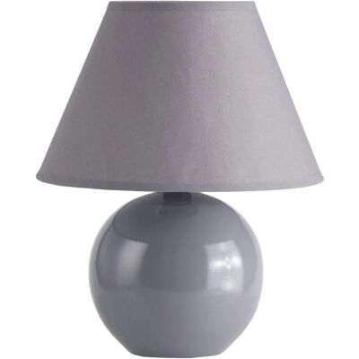 Luz de Mesa Cinza Primo da Brilliant - Portátil Luz de Mesa Cinza Primo da Brilliant - Portátil