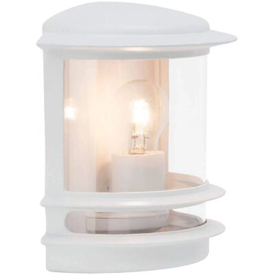 Lampada da Parete Esterna Bianca 60W E27 Modello Lampada da Parete Esterna Bianca 60W E27 Modello