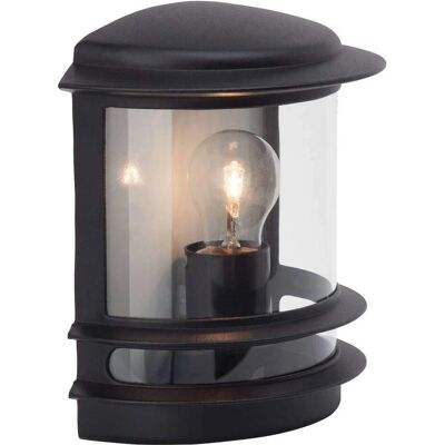 Luminária de Parede Hollywood Externa Preta - E27, 60W Luminária de Parede Hollywood Externa Preta - E27, 60W