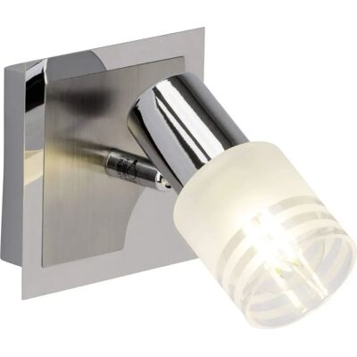 Faretto a parete LED Lea di Brilliant - Bianco, Cromo - E14, 4W Faretto a parete LED Lea di Brilliant - Bianco, Cromo - E14, 4W