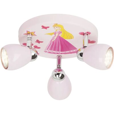 Brilliant Pink LED Spotrondell 3-flame - LED reflector lamps Brilliant Pink LED Spotrondell 3-flame - LED reflector lamps