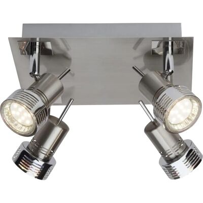 Brilliant Kassandra LED Spotlights - Adjustable, Chrome, 4x GU10 - Product Type: LED Spotlights Brilliant Kassandra LED Spotlights - Adjustable, Chrome, 4x GU10 - Product Type: LED Spotlights