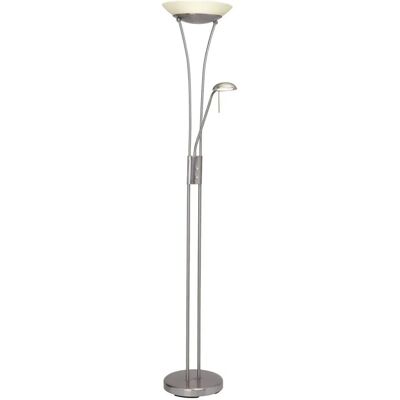 BRILLIANT Finn LED Deckenfluter - Dimmbare Helligkeit, Flexibler Lesearm, 1,8m Höhe BRILLIANT Finn LED Deckenfluter - Dimmbare Helligkeit, Flexibler Lesearm, 1,8m Höhe