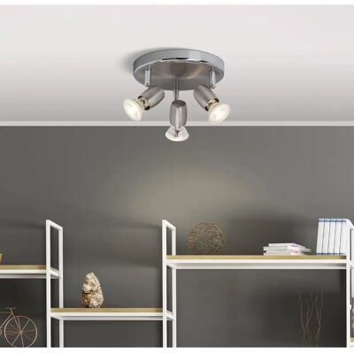 BRILLIANT Wesley LED Deckenstrahler - Warmweiß, 3-flammig, 19cm BRILLIANT Wesley LED Deckenstrahler - Warmweiß, 3-flammig, 19cm