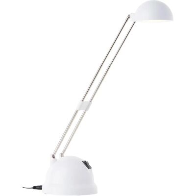 Lampada da tavolo a LED bianca BRILLIANT Katrina - Con interruttore Lampada da tavolo a LED bianca BRILLIANT Katrina - Con interruttore