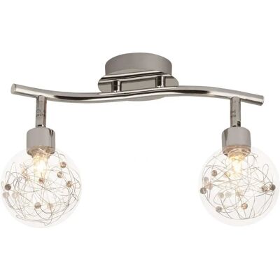 BRILLIANT Joya Spot Tube 2-flammig Chrom - Deckenstrahler BRILLIANT Joya Spot Tube 2-flammig Chrom - Deckenstrahler
