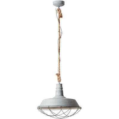 BRILLIANT Graue Pendelleuchte - Industrielle Deckenlampe BRILLIANT Graue Pendelleuchte - Industrielle Deckenlampe