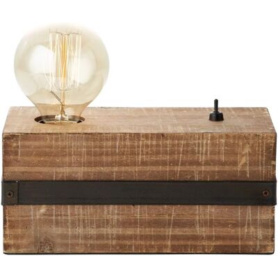 Brilliant Woodhill Antik Schwarze Tischlampe - Nachttischlicht Brilliant Woodhill Antik Schwarze Tischlampe - Nachttischlicht