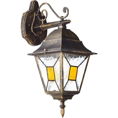 Brilliant Außen-Wandleuchte Janel E27 Schwarz 60 W Brilliant Außen-Wandleuchte Janel E27 Schwarz 60 W