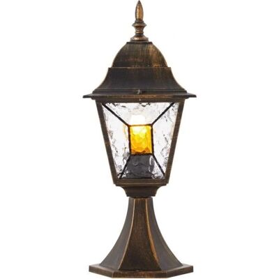 Farol de Jardín Exterior Janel - E27 60W Negro Farol de Jardín Exterior Janel - E27 60W Negro