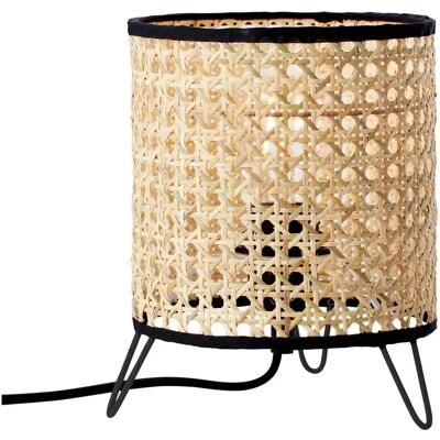 BRILLIANT Wiley Rattan Tischlampe - E27, 60W BRILLIANT Wiley Rattan Tischlampe - E27, 60W