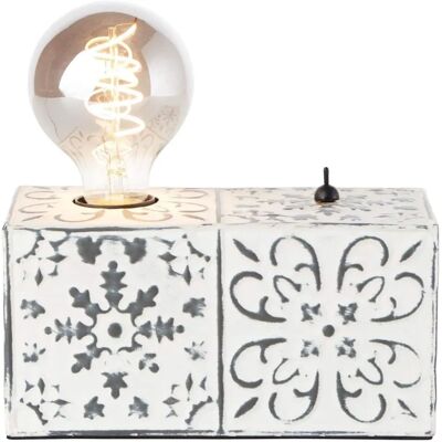 Brilliant Vagos 12cm Creme Tischlampe - Innendekoration Brilliant Vagos 12cm Creme Tischlampe - Innendekoration