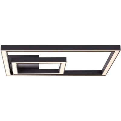BRILLIANT Quon Deckenleuchte - 40x40cm Schwarz LED Hauptlicht BRILLIANT Quon Deckenleuchte - 40x40cm Schwarz LED Hauptlicht