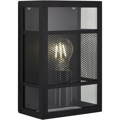 BRILLIANT Getta Außenwandleuchte - Schwarz, 40W, E27, IP44 BRILLIANT Getta Außenwandleuchte - Schwarz, 40W, E27, IP44