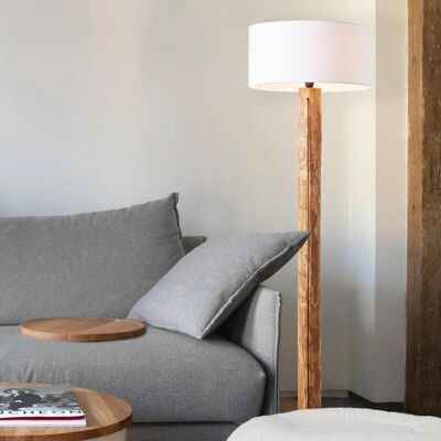 BRILLIANT Jimena Stehlampe - FSC Holz - Beige - Stehlampe BRILLIANT Jimena Stehlampe - FSC Holz - Beige - Stehlampe