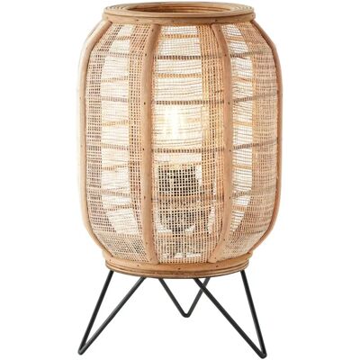 BRILLIANT Tanah Bambusowe Lampka Stołowa - E27 42W BRILLIANT Tanah Bambusowe Lampka Stołowa - E27 42W