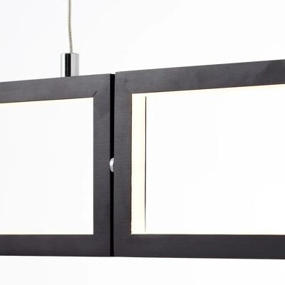 BRILLIANT Ranut LED Pendelleuchte - 3-flammig schwarz - Pendellampe BRILLIANT Ranut LED Pendelleuchte - 3-flammig schwarz - Pendellampe