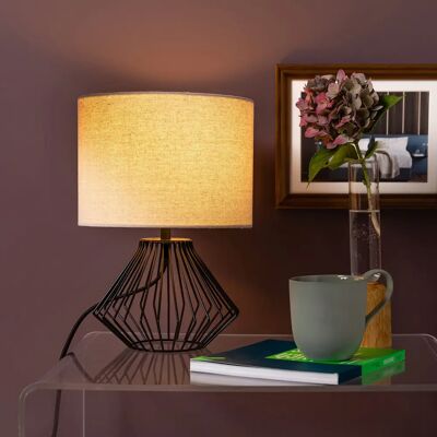 Lampada da tavolo Brilliant Melfort - Stile retrò, E27, 40W Lampada da tavolo Brilliant Melfort - Stile retrò, E27, 40W