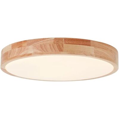 BRILLIANT Slimline Deckenleuchte - 39cm, Weiß, Holz, LED BRILLIANT Slimline Deckenleuchte - 39cm, Weiß, Holz, LED