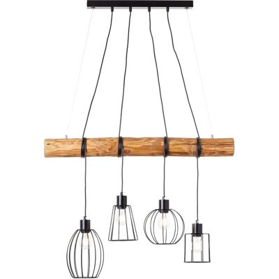 Pendelleuchte Keyla von Brilliant - Nachhaltiges Holz - 140 cm Pendelleuchte Keyla von Brilliant - Nachhaltiges Holz - 140 cm