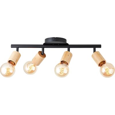 BRILLIANT Tiffany 4-Flammiger Deckenstrahler - Modernes Industrie-Design BRILLIANT Tiffany 4-Flammiger Deckenstrahler - Modernes Industrie-Design