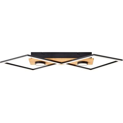 Brilliant Woodbridge Deckenleuchte - Naturholz, 3-Stufen dimmbar - Innen Brilliant Woodbridge Deckenleuchte - Naturholz, 3-Stufen dimmbar - Innen