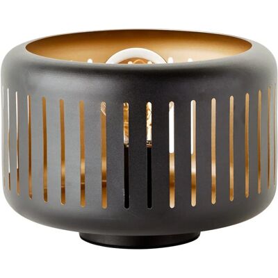 Brilliant Tyas Schwarze/Goldene Tischleuchte - Minimalistische Dekoration Brilliant Tyas Schwarze/Goldene Tischleuchte - Minimalistische Dekoration