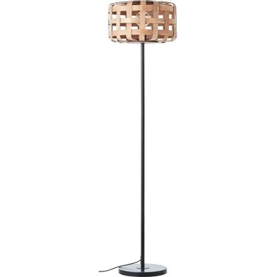 Brilliant Woodline Stehlampe - Bambus Natur Schwarz - Indoor Brilliant Woodline Stehlampe - Bambus Natur Schwarz - Indoor