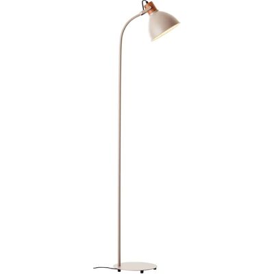 Brilliant Erena Stehlampe - Taupe, 1,5m, Metall/Holz, E27, 40W Brilliant Erena Stehlampe - Taupe, 1,5m, Metall/Holz, E27, 40W