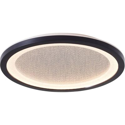 BRILLIANT LED Deckenleuchte Mosako - 25cm, Schwarz & Weiß - Moderne Beleuchtung BRILLIANT LED Deckenleuchte Mosako - 25cm, Schwarz & Weiß - Moderne Beleuchtung