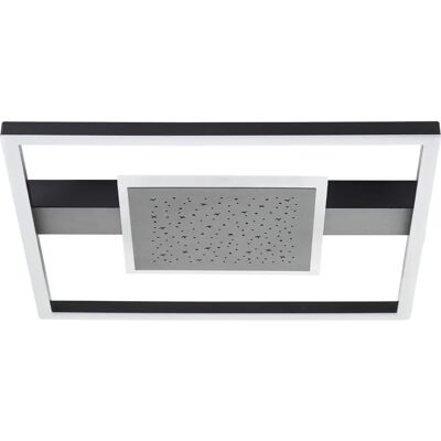 BRELIGHT Reno Schwarze LED Deckenleuchte - 40x40cm, 3500lm, 3000K BRELIGHT Reno Schwarze LED Deckenleuchte - 40x40cm, 3500lm, 3000K