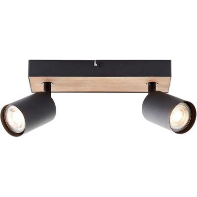 Brilliant Jello Wood G93069/76 Schwarzer LED-Spot Brilliant Jello Wood G93069/76 Schwarzer LED-Spot