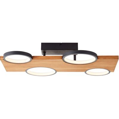 BRILLIANT Cheesy LED Deckenleuchte - 55x35cm, 3400lm, 3000K BRILLIANT Cheesy LED Deckenleuchte - 55x35cm, 3400lm, 3000K