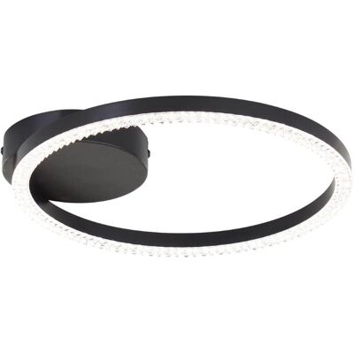 BRILLIANT Aurelia Schwarze Kristall LED-Deckenleuchte BRILLIANT Aurelia Schwarze Kristall LED-Deckenleuchte