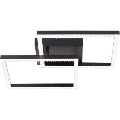 Brilliant Ranni LED-Deckenleuchte - Modern 41x41cm, Schwarz, Schwenkbar Brilliant Ranni LED-Deckenleuchte - Modern 41x41cm, Schwarz, Schwenkbar