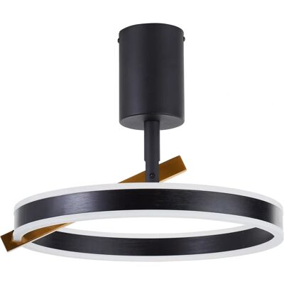 BRILLIANT Merida LED-Deckenleuchte - Verstellbar, Modern, Schwarz-Gold BRILLIANT Merida LED-Deckenleuchte - Verstellbar, Modern, Schwarz-Gold