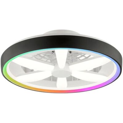 Brilliant G80935/06 LED Deckenleuchte - Schwarz, 1flammig, Ø 48cm, H 15cm Brilliant G80935/06 LED Deckenleuchte - Schwarz, 1flammig, Ø 48cm, H 15cm