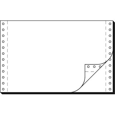 Papel continuo blanco A5 Sigel 36242 - Papel para impresión Papel continuo blanco A5 Sigel 36242 - Papel para impresión