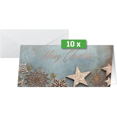 Sigel Model ds099 Copper Christmas Card Set - Greeting Cards Sigel Model ds099 Copper Christmas Card Set - Greeting Cards