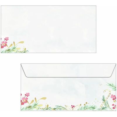 Sigel Christmas Magic Christmas Envelope - 25 White No Window, DIN lang Sigel Christmas Magic Christmas Envelope - 25 White No Window, DIN lang