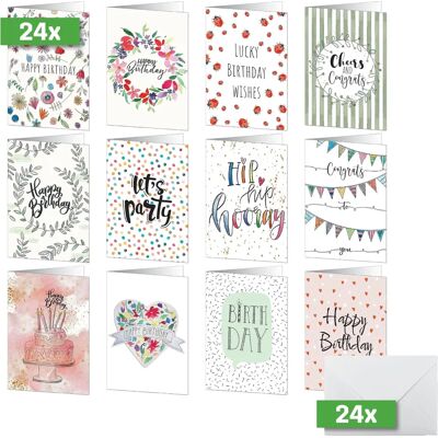Sigel Model - Birthday Cards Set - Greeting Card Sigel Model - Birthday Cards Set - Greeting Card