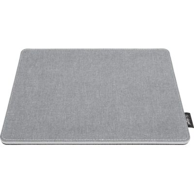 Tappetino per mouse Sigel Eyestyle - Grigio chiaro-nero - PET e PP riciclati Tappetino per mouse Sigel Eyestyle - Grigio chiaro-nero - PET e PP riciclati