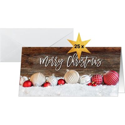 Tarjetas de Navidad Sigel Rojo y Blanco - Tarjetas Navideñas Tarjetas de Navidad Sigel Rojo y Blanco - Tarjetas Navideñas