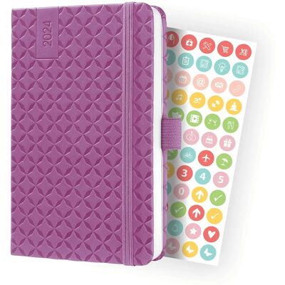 Sigel Jolie 2024 Kalender Rosa A6 Sigel Jolie 2024 Kalender Rosa A6