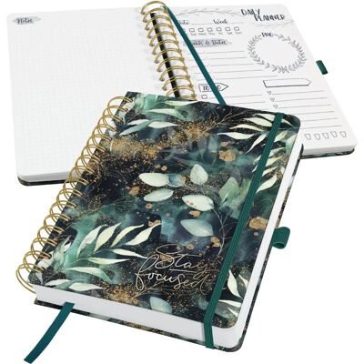 Sigel Jolie 'Glamorous Leaves' Tagebuch - Bullet Journal Stil Sigel Jolie 'Glamorous Leaves' Tagebuch - Bullet Journal Stil